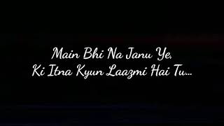 Humnava Mere Lyrics song   Jubin Nautiyal   Rocky
