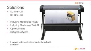 Contex SD One+ 36 | A1 A0 Scanner | Portable Large Format Scanner | A0 Scanner Rental Sales Service