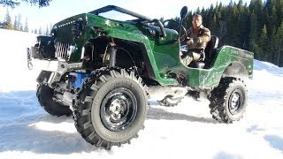 RC ADVENTURES - SAWBACK 4x4 JEEP w/ RC4WD Warn Winch