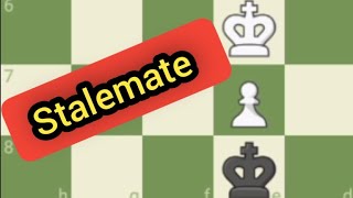 What causes stalemate in chess?