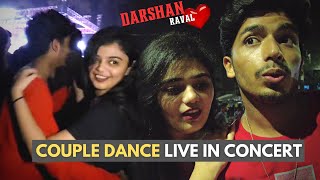 COUPLE DANCE IN DARSHAN RAVAL CONCERT 😍😍vadodara | VLOG 540