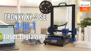 TRONXY XY-3 SE 3-In-1 Laser Engraving + 3D Printer + Dual Extruder - Banggood Tool Sets