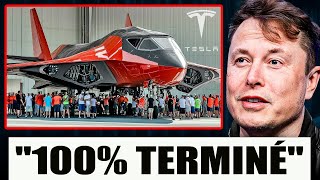 Elon Musk dévoile un NOUVEL avion Tesla de 13 MILLIARDS DE DOLLARS qui défie les lois de la physique