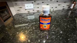 Delsym 12 Hour Cough Medicine for Adults, Powerful Relief for 12 Hours, Cough Suppressant Liquid wit