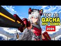 Top 10 Best GACHA GAME RPG for Mobile 2024 | Very Good VISUAL GRAPHICS GACHA GAME Android iOS 2024