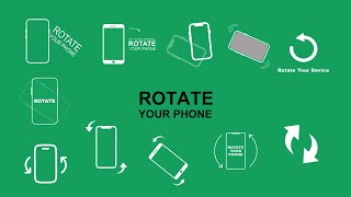 Rotate Your Phone 📱 Green Screen Animation | Viral Shorts 2026