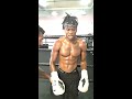 ksi is looking ripped for his double fight night 💪 shorts