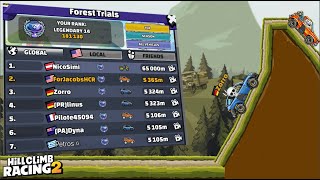 😱I Passed The STEEPEST HILL in HILL CLIMB RACING 2?!💥