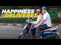 Happiness Delivered - a chat and a ride with the hardworking Gig Workers of Bengaluru | Rahul Gandhi