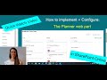 Quick Watch Video! How to Implement + Configure the Planner web part in SharePoint Online