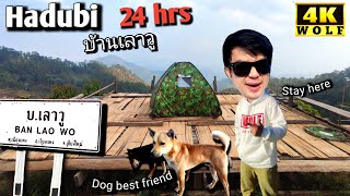 ฮาดูบิ24hrs กางเต็นท์บ้านเลาวู ฮาดู่บิ ใช้ชีวิตบนดอย1วัน I WOLF STUDIO I VLOG I  #hadubi