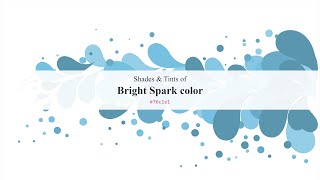 Shades \u0026 Tints of Bright Spark color #76c1e1 A Cool Blue color #68abc8 #5b96af #85c7e4 #94cee7