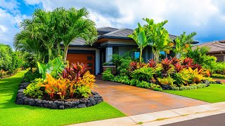 Budget-Friendly 2025 Front Yard Garden Ideas: Low-Maintenance Tropical Landscaping Solutions