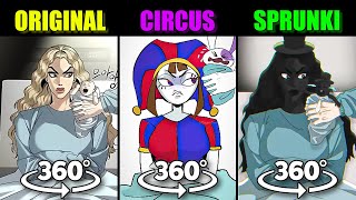 Queen Never Cry - Original vs Circus vs Sprunki | 360° VR