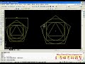 28多邊型範例 比例參考 autocad2008_2d入門_吳老師提供