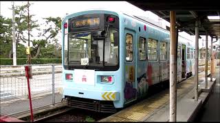 【sound】阪堺電車　モ７０１型　浜寺駅前→我孫子道駅　Hankai Tramway Model 701 Hamaderaekimae → Abikomichi Station