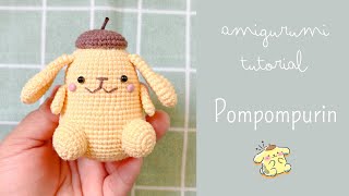 Pompompurin amigurumi a crochet ENG/ESP | Puntito Studio