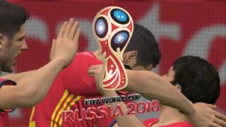PES 2017 Mexico 0-5 Spain FIFA World Cup 2018