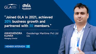 【GLA Voice】Mr.AWADHENDRA KUMAR got 20% business growth | GLA Global Logistics Alliance