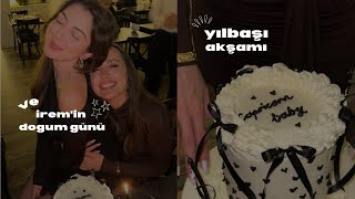 VLOG | yılbaşı alışverişi \u0026 akşamı, izmir'de samsun kahvaltısı ve irem'in doğum günü!