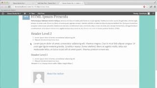 WordPress - Submit Post for Review
