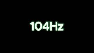 104Hz Tone Test: Speaker and \u0026 Headphone Frequency Response Check