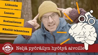 Neljä pyöräilyn hyötyä aivoille