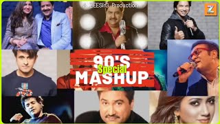 90's Special Mashup | Romantic Mashup | 90's Songs | Udit N | Kumar S | Latest DJ Mix | ‎@ZEESirG 