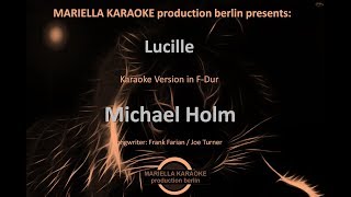 Michael Holm  - Musst du jetzt gerade gehen Lucille (Karaoke Version)