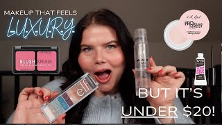 Makeup that feels LUXURY, but it's under $20!!