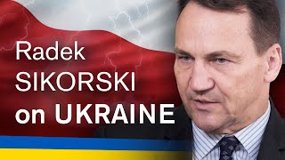 Ukraine and Poland: interview with minister Radek Sikorski in Kyiv