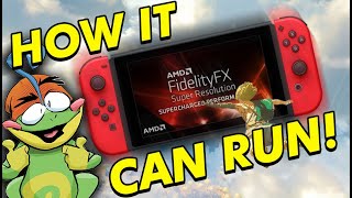 How Breath Of The Wild 2 CAN RUN On Switch! AMD FSR and The Future Of The Switch!