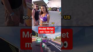 Model flirtet mit Tom 👀😳 #tomsprm #model #strand #deutsch #rizz #flirting