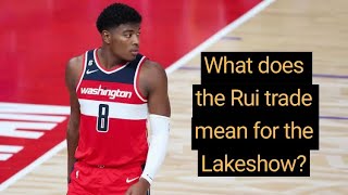 What does the Rui Hachimura trade mean for the Lakers?