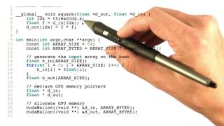 Squaring Numbers Using CUDA 4 - Intro to Parallel Programming
