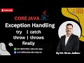 Exception Handling in Java | Learn with Mr. Kiran Jadhav