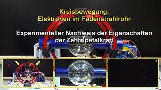 Kreisbewegung - Elektronen im Fadenstrahlrohr | Physik | Experiment | Versuch