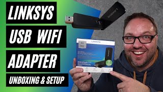 Linksys USB WiFi Adapter | WUSB6400M | Setup \u0026 Unboxing