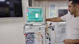 B.Braun MODEL (Dialog IQ) Dialysis Machine .HD Priming Setup.