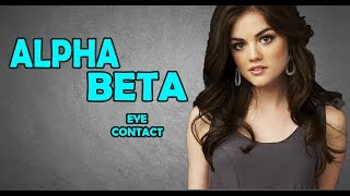 ALPHA MALE EYE CONTACT | SIGNS YOUR EYE CONTACT IS BETA