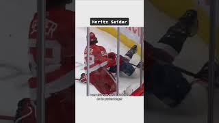 Top 5 Reverse Hitters: #4 Moritz Seider #hockey #nhl