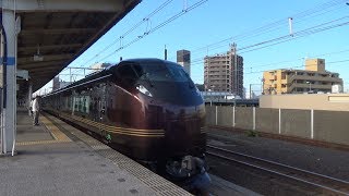 【4K】E655系 和 団体列車松本行き 稲毛駅通過