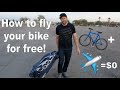 How to avoid paying to fly with your bike!