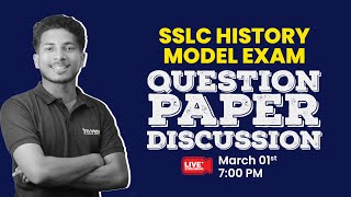 SSLC History: Model Exam Question Paper Discussion  | MSK | Rans Learning Portal