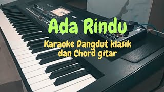Dangdut koplo _ Ada Rindu _ karaoke & chord gitar #korgpa300