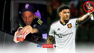 Jadon Sancho Uses Customised Shin Pads Gifted By Young Fan