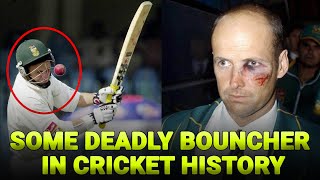 Top 10 Deadly Bouncers in the Cricket History || A.T. Top Things || 2023