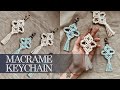 DIY Cool keychain Macrame / Tutorial macrame accessories