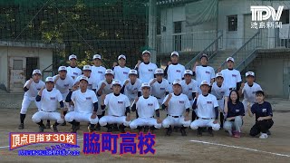 県高校野球大会頂点目指す30校・脇町高校