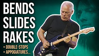 TOUTES LES TECHNIQUES de la guitare BLUES & ROCK | Inspiré par DAVID GILMOUR